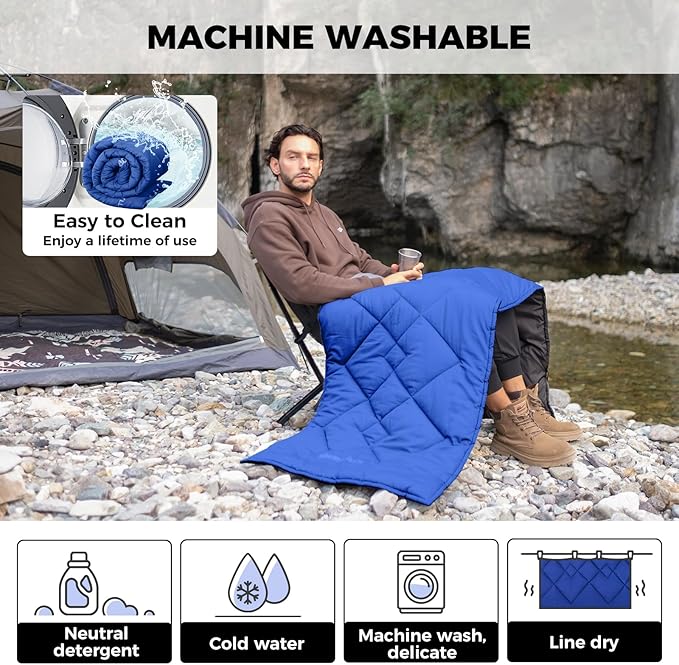 KingCamp Cot Pad Topper for Camping, Soft Warm Non-Slip Cot Mattress, Comfortable Lightweight Sleeping Mat for Outdoor & Indoor, Picnic, Hiking, Backpacking, Yoga