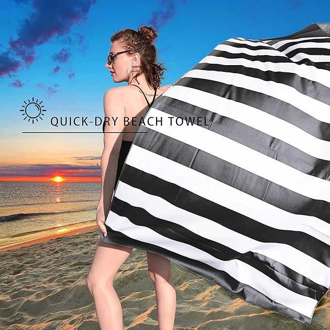 Your Choice Microfiber Beach Towels, Sand Free Beach Towel, Quick Dry Beach Towel, Extra Large Beach Towels for Adults, Kids (67x35 Inch, 60x30 Inch), Travel Towel, Camping Towel