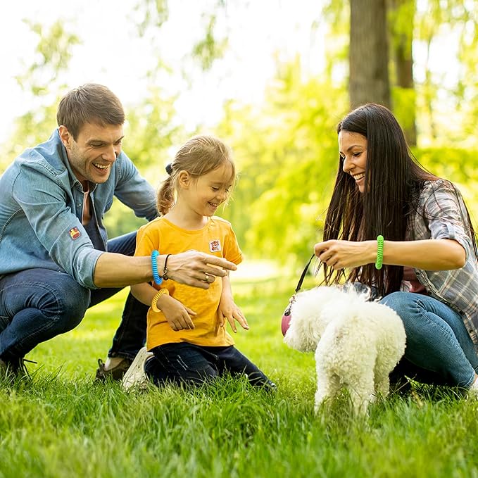 360 Pack Mosquito Repellent Stickers for Kids, with 6 Pack Mosquito Repellent Bracelets, Natural DEET-Free, Plant Ingredients Patches for Kids