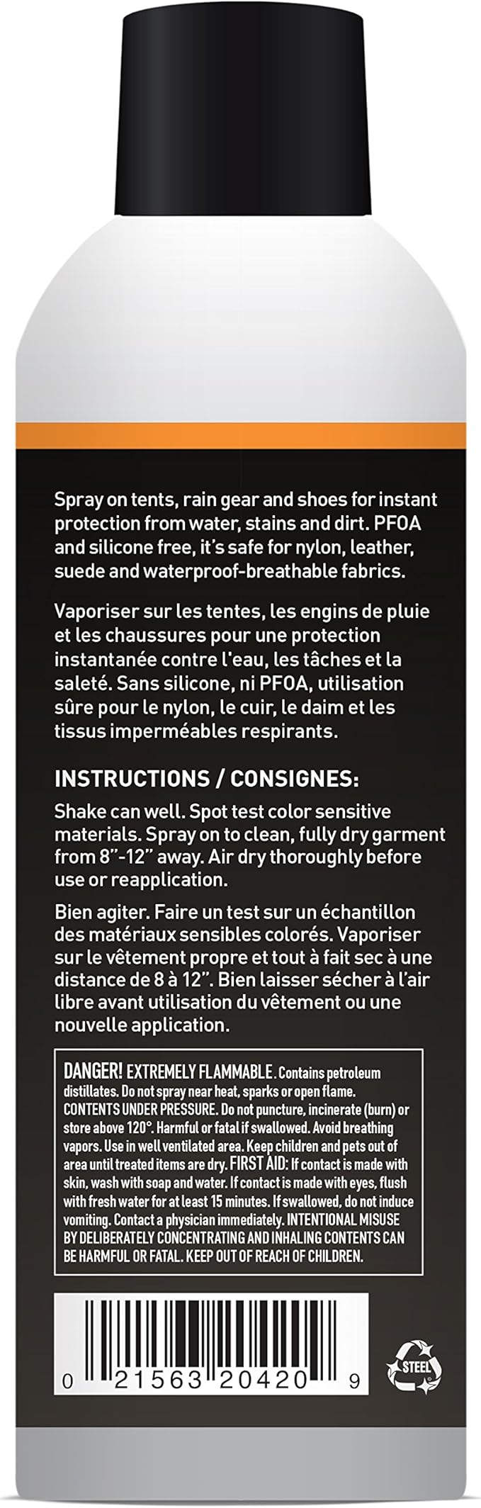 GEAR AID Tent Waterproofing Spray Kits for Nylon Tents