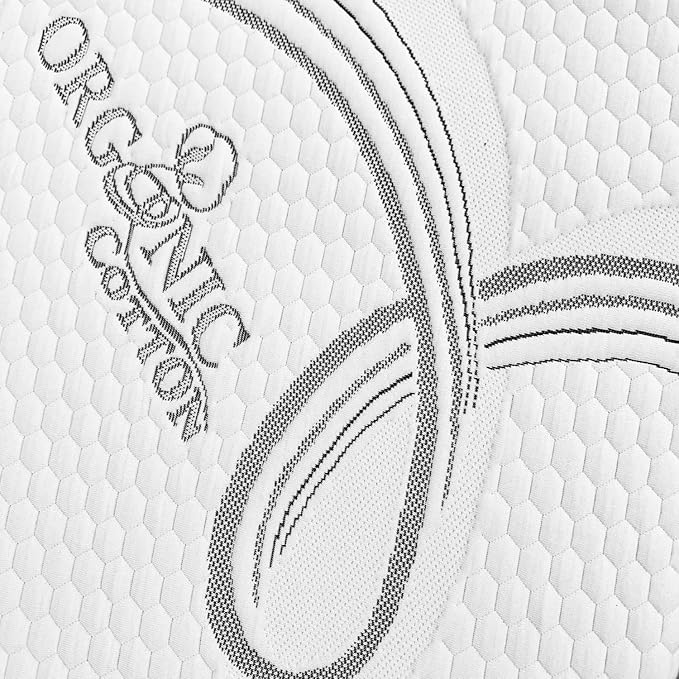 FoamRush 6" Bunk (42" x 80"), Soft, Fitted, Zippered Mattress Cover Replacement, Premium Cotton, Waterproof, Non Skid Bottom, Mattress Pad Cover, Mattress Not Included