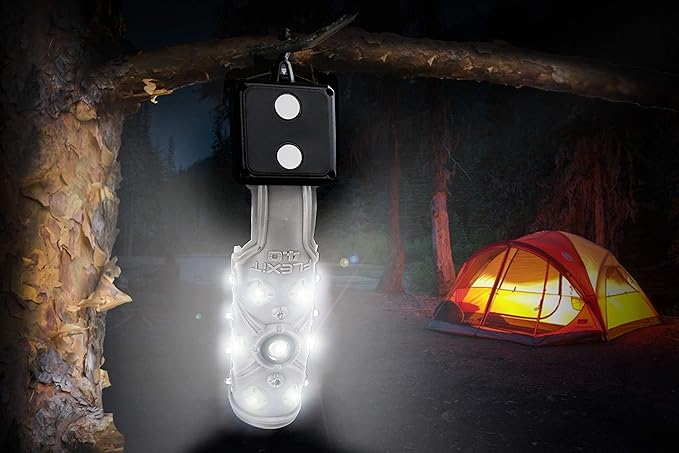 STKR Concepts FLEXiT 4.0 Flashlight - 400 Lumens Flexible Flashlight, White (345)