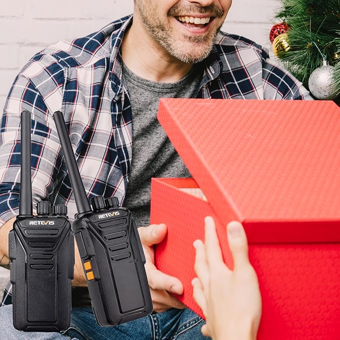 Retevis RT27 Walkie Talkies for Adults,2 Way Radios Rechargeable,VOX,Easy Operation,Durable,Two Way Radio for Family Hiking Camping Road Trip(2 Pack)