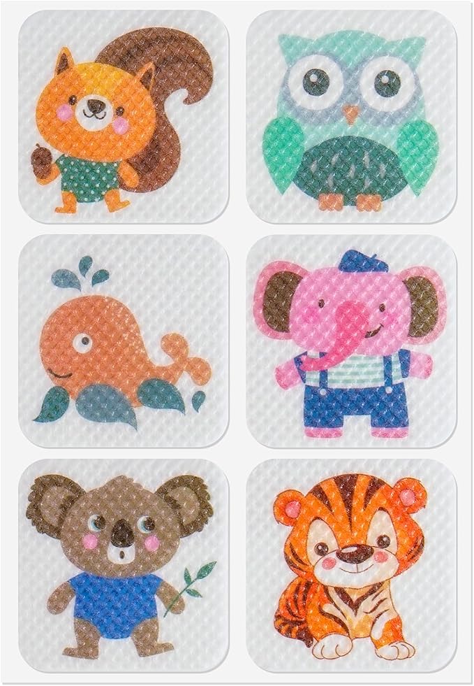 360 Pack Mosquito Repellent Stickers for Kids, with 6 Pack Mosquito Repellent Bracelets, Natural DEET-Free, Plant Ingredients Patches for Kids