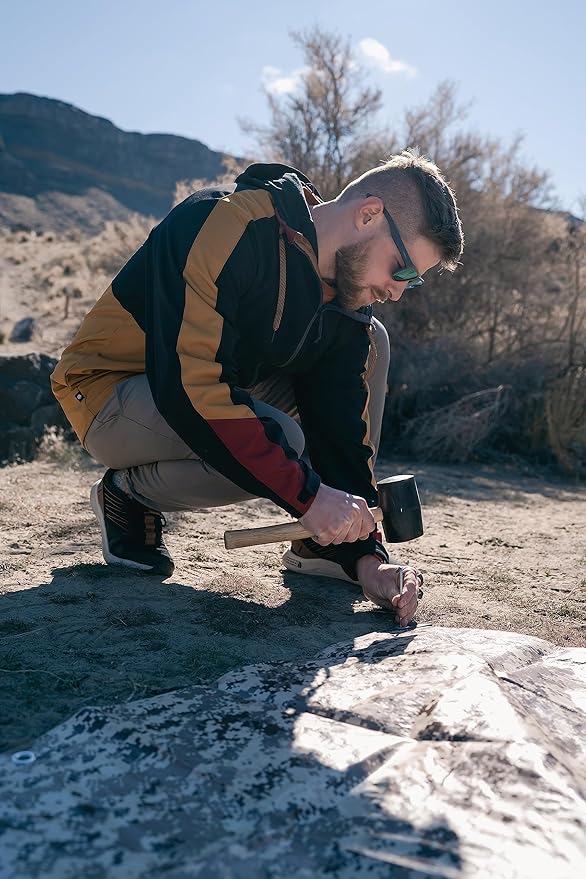 Stansport Camo Medium-Duty Rip-Stop Tarp