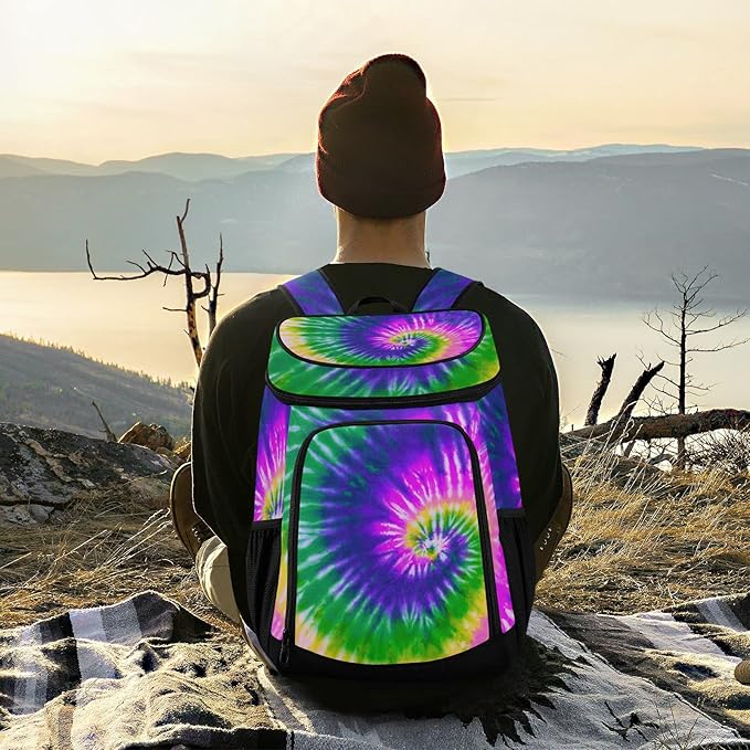 Cooler Backpack Insulated Leak Proof Beach Cooler Bag 30 Cans Waterproof Lightweight Soft Lunch Picnic Cooler for Men Women