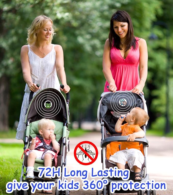 168Pack Mosquito Repellent Patches for Kids, Natural Citronella Stickers for Adult-DEET Free