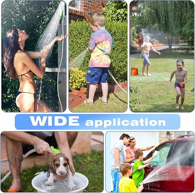 Portable Camping Shower Pump for Traveling: Water Pump with 6000mA Rechargeable Battery & Bucket for Family Camping Trip