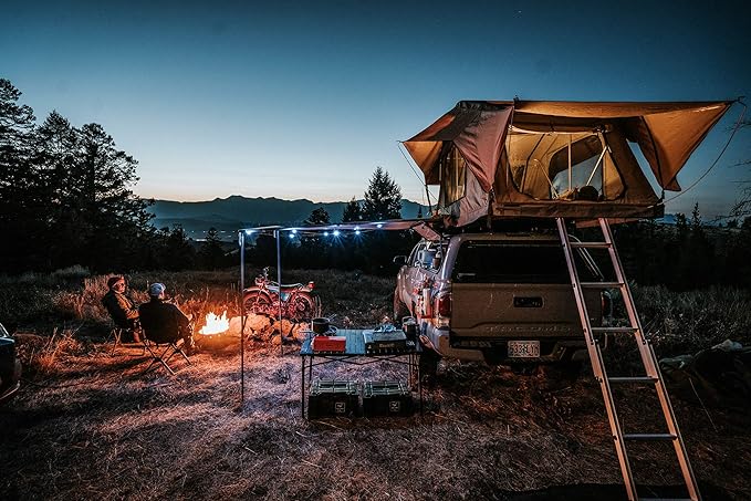 MPOWERD Luci Color Solar String Lights + Phone Charger: Color 18' Rechargeable via Solar or USB-A, 100 Lumens LEDs and 7 Colors, Lasts Up to 15 Hours, Waterproof, Camping, Pool/Patio, and Travel