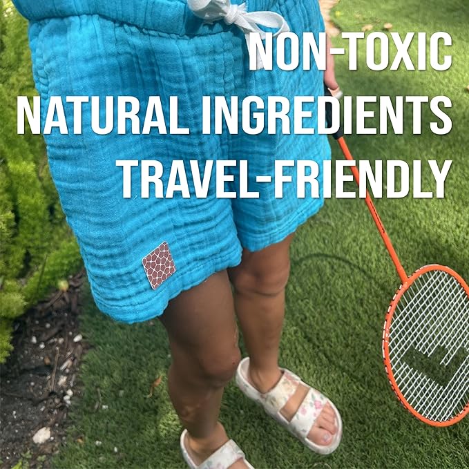 Natural Mosquito Repellent Stickers for Kids & Adults | geraniol Bug Patch | Anti Mosquito Patch | Mosquito Patches for Babies | Bug Spray Stickers | citronella Insect Repellent Alternative