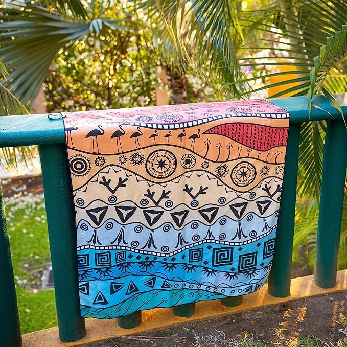 Elite Trend Microfiber Beach Towel - Extra Large 78x35 Inch Sand Free Quick Dry Towel for Travel, Swimming, Pool, Yoga, Hiking, Camping – Lightweight Fast Drying Microfiber Towel Compact for Adults