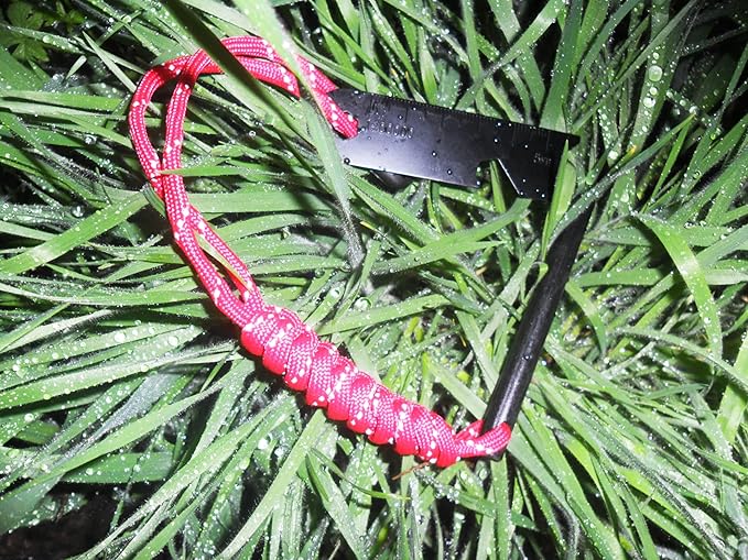 M.T.SCamping Emergency fire Starters Camping Outdoor Starry Sky Firewood Wilderness Survival Matchwood Igniter… (Orange)