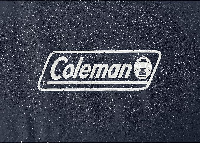Coleman Skydome Series Camping Tent Weatherproof Tent Includes Pre-Attached Poles Rainfly Carry Bag and Unique Pattern Sets up in 5 Minutes