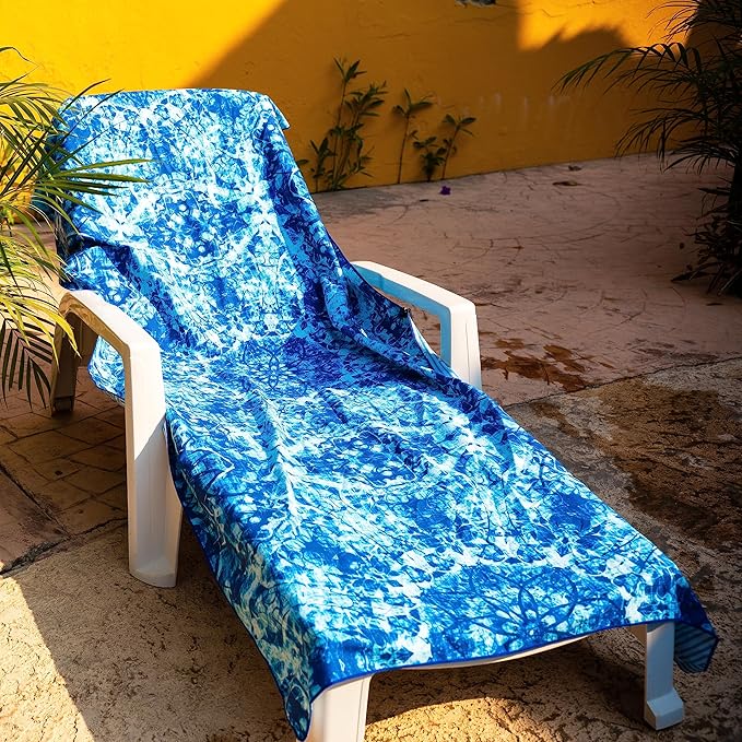 Elite Trend Microfiber Beach Towel - Extra Large 78x35 Inch Sand Free Quick Dry Towel for Travel, Swimming, Pool, Yoga, Hiking, Camping – Lightweight Fast Drying Microfiber Towel Compact for Adults