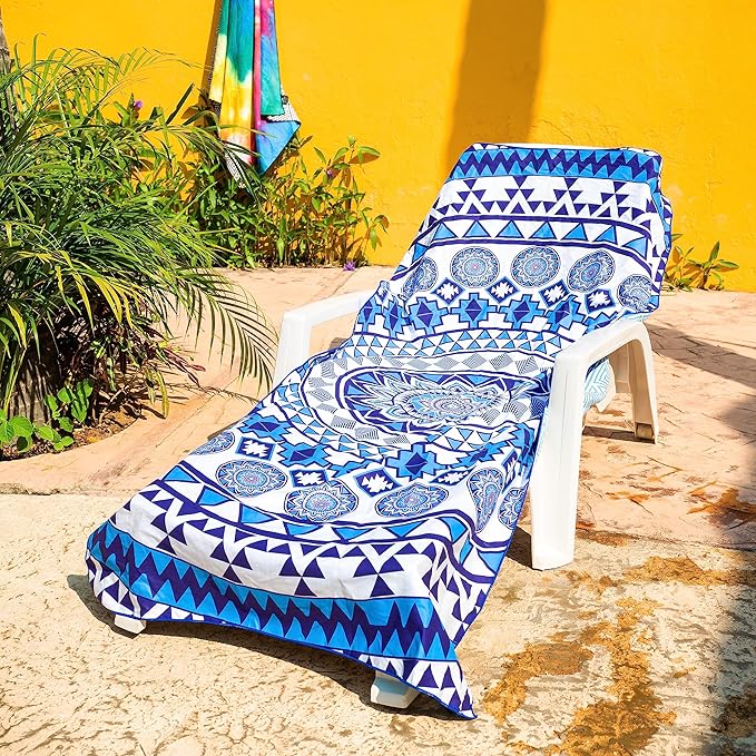 Elite Trend Microfiber Beach Towel - Extra Large 78x35 Inch Sand Free Quick Dry Towel for Travel, Swimming, Pool, Yoga, Hiking, Camping – Lightweight Fast Drying Microfiber Towel Compact for Adults