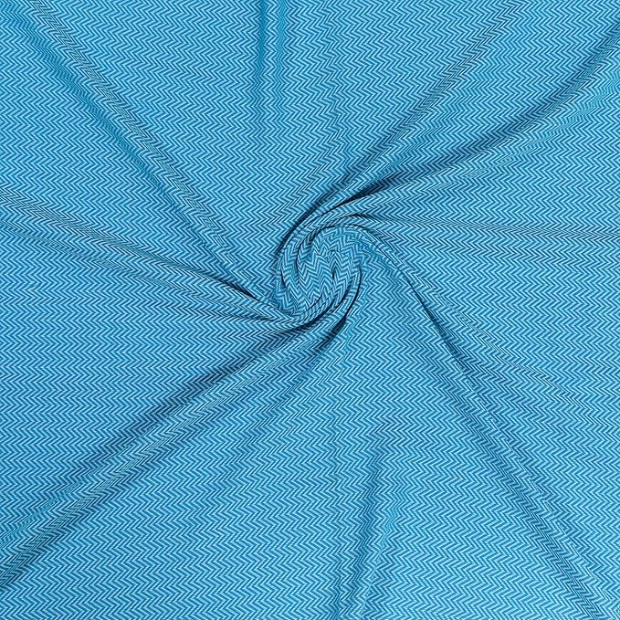 Breathable Airplane Keep Warm Travel Blanket Towel Quick Dry Comfortable Cotton Oversized 39" x 72" Compact Portable Essentials Quick Dry Beach Towel Car Camping (Turquoise Blue)