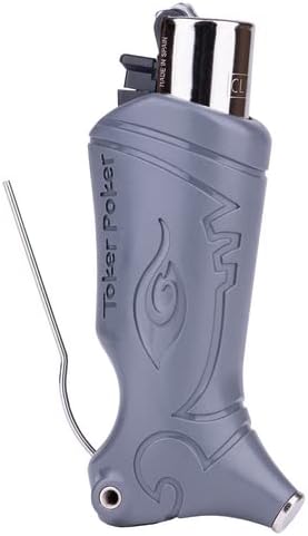Toker Poker - Clipper Lighter Case - Grey, All Inclusive Tool for Camping and Other - by Toker Poker