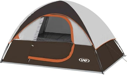 Camping Tent 2 Person, Waterproof Windproof Tent with Rainfly Easy Set up-Portable Dome Tents for Camping…