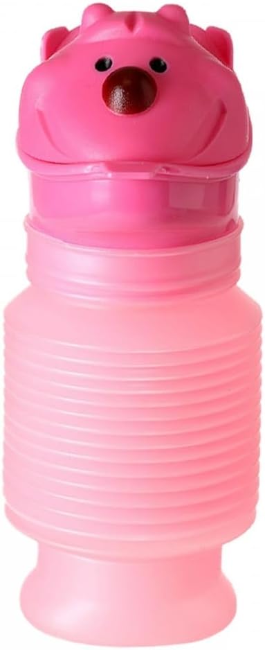 MiOYOOW Portable Urinal Bottle, Shrinkable Emergency Urinal Leakproof Pee Bottle for Car Camping Hiking Traveling (600ML/750ML)