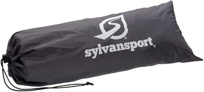 SylvanSport Privy Bivy Privacy Tent - Windproof, Portable Shelter for Camping Toilets & Changing Room - 6′ 8″ of Interior Height - Easy Setup - Pop-Up Pod with Window for Camping, Beach & Tailgates