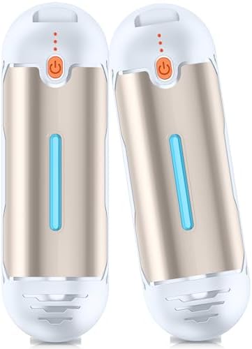 AI Hand Warmers Rechargeable 2 Pack, 15 Hrs Lasting Electric Pocket Hand Warmer, Quick Recharge 2 in 1 USB Hot Hand Warmers Reusable Portable Heater, Hunting Camping Hiking Men Womens Gifts