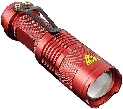 3 Modes LED Flashlight Torch Tactical Lamp Mini Q5 Light for Camping Hiking Emergency (color-6 pack)