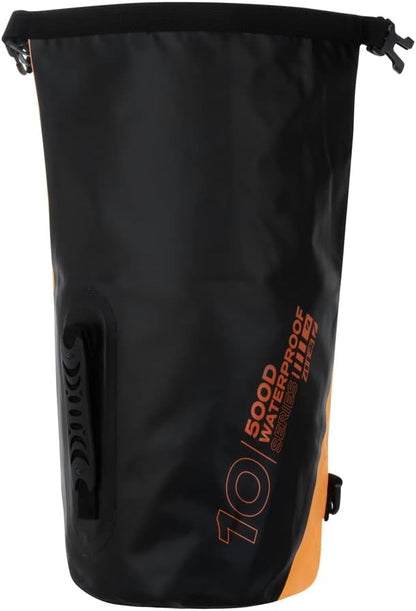 ZONE3 Waterproof Dry Bag 10L Durable 500D PVC Floating Backpack For Kayaking, Swimming, Boating, Canoeing, Fishing