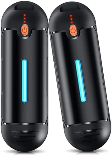 AI Hand Warmers Rechargeable 2 Pack, 15 Hrs Lasting Electric Pocket Hand Warmer, Quick Recharge 2 in 1 USB Hot Hand Warmers Reusable Portable Heater, Hunting Camping Hiking Men Womens Gifts