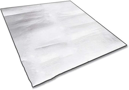 YYET Camping Mat Foam Foil Blanket for Camping Foam Pad Insulating Foil Mat Sleeping Tent Pad Thermal Mattress Mat Pad Waterproof Aluminum Camping mat Reflecting Heat