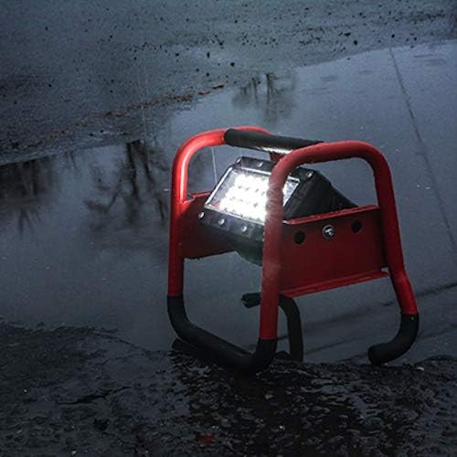 Streamlight 46000 High-Lumen Rechargeable Portable Scene Light II with 120V AC/12V DC Power, Red
