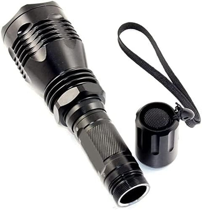 BESTSUN LED Red Light Flashlight,Powerful 1000 Lumens 350 Yard Long Range Red Hunting Flashlight Waterproof Red Tactical Torch for Astronomy Night Observation