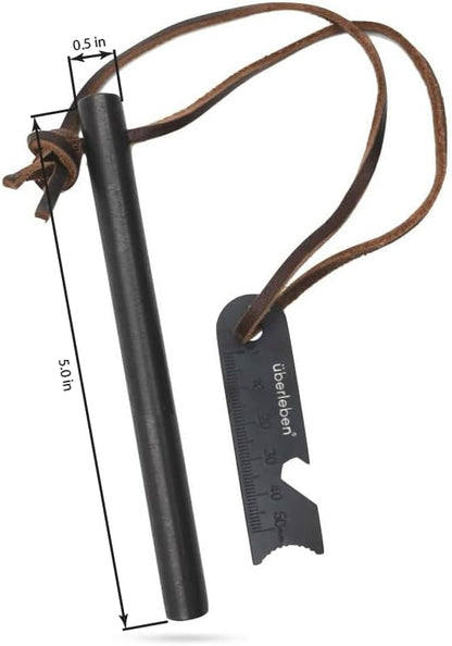 überleben Fire Starter for Survival - Waterproof Flint and Steel - Camping Fire Starter