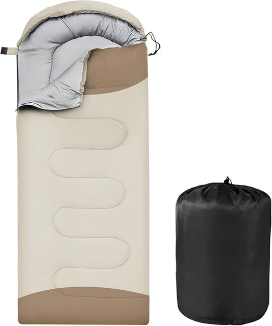 OBTANIM Sleeping Bags Portable Waterproof Camping Sleeping Bag for Adults Kids 4 Seasons Cold Weather or Warm Backpacking Hiking Mountaineering Indoor Outdoor Use
