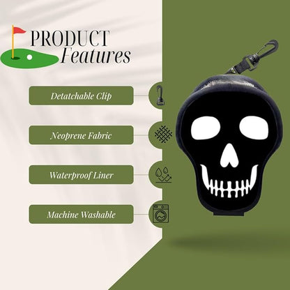 Golf Club Cleaner & Golf Ball Cleaning Bag, Golf Cart Accessories for Men, Washing Machine, Green Clean, Clubs Waterproof & Dry Exterior Bags, Funny Washer Tool, for Golfers