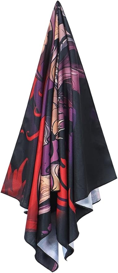 LAFROI 2-Pack Cooling Quick Dry Sports Towel Blood Moon 39x19.5-inch