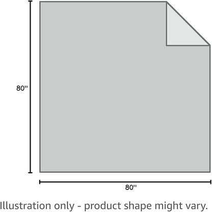 Extra Large Picnic Blanket Beach Blankets, Outdoor Foldable Waterproof Sand Mat for Beach Camping Hiking Travel Family Concerts Grass Park Music Festival Lawn Mats (Red, 80x80inch)