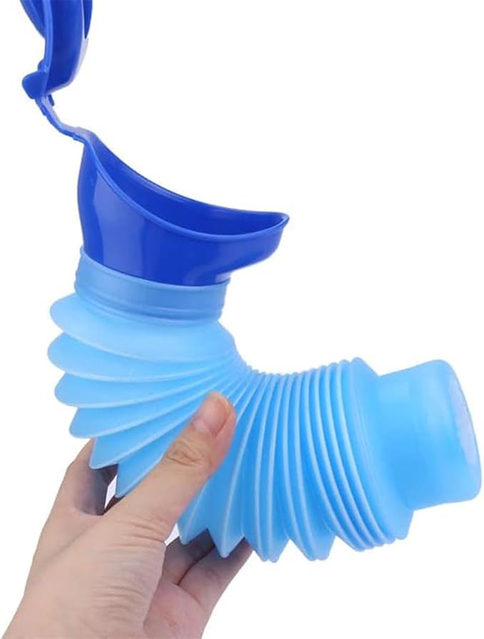 Emergency Toilet Portable Potty Pee Bottles for Male Female Kids Shrinkable Urinal Urine Bottle Outdoor Camping Travel Traffic Jam 750ml