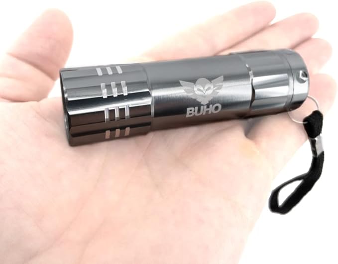 Buho LED Clamp Light Bundle, with 18V Cordless 900 Lumens LED Clamp Light, Pocket Flashlight, 1.5 Ah Lithium-ion Battery and 18-Volt Charger