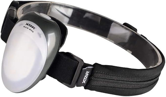 XTAR RC2-200 Night Running Light，USB Rechargeable Waist Light，LED USB Reading Light for Bed 4 Colors 3 mods Light for Camping Reading Running