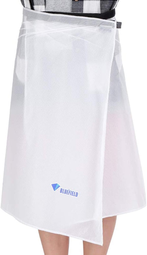 Rain Skirt, Ultra Light Thin Rain Skirt, Waterproof Lightweight Kilt, reathable Windproof Raincoat Rainwear Liner, Packable Windbreak Kilt Skirt for Cycling Riding Camping Hiking
