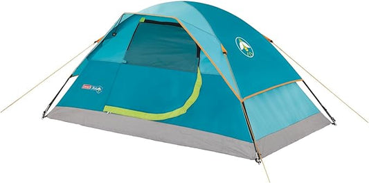 Coleman Kids Wonder Lake Tent, 2-Person Glow-in-The-Dark Tent for Campsite, Backyard, or Indoor Use, Sets Up in About 10 Minutes, Rainfly Included