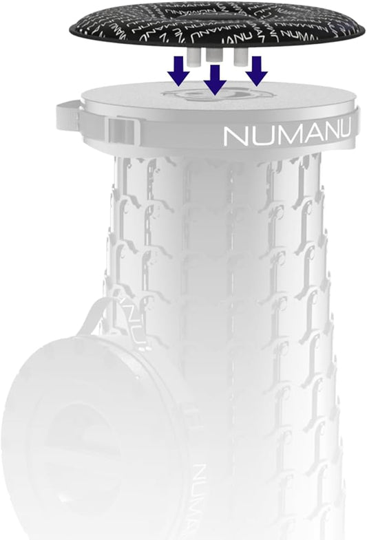 NUMANU XXL 19.7" Collapsible Stool Seat Pad Accessory (No Stool Included)