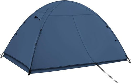 Ultralight Double Layer Waterproof 1/2 Person 4 Season Backpacking Dome Tent – Easy Setup Outdoor Essenssial Gear for Camping, Hiking, Hunting and Mountaineering