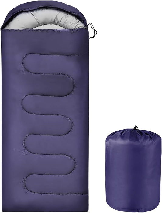 OBTANIM Sleeping Bags Portable Waterproof Camping Sleeping Bag for Adults Kids 4 Seasons Cold Weather or Warm Backpacking Hiking Mountaineering Indoor Outdoor Use