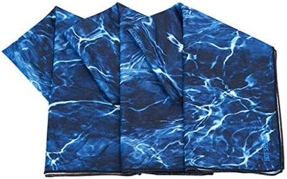 BUILTCOOL Adult Cooling Towel - Men & Women Chilly, Lightweight, Soft, Neck and Face Cooling Towel for Sport, Camping, Hunting, One Size, Mossy Oak Elements, 3 Pack