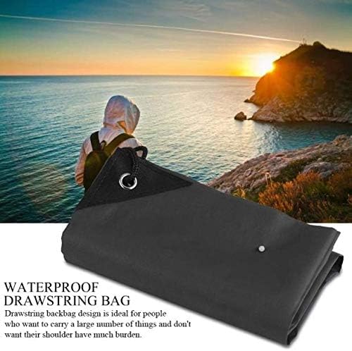 Blossoming Almond Tree Drawstring Backpack Water Resistant Lightweight Gym Sackpack For Hiking Yoga Gym Swimming Travel Beach