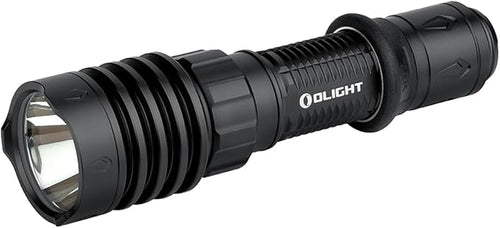 OLIGHT Warrior X 4 Rechargeable Tactical Flashlight 2,600 High Lumens with 630 Meters Long Range Thrower, Powerful Tail-Switch Light with USB-C Charging, Dual-Output for Daily and Tactical Use
