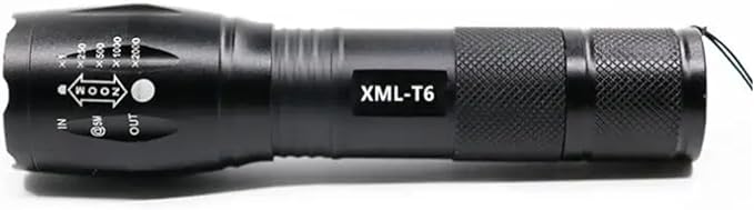 Outdoor 1000 Lumen Zoomable Flash Light G700 Tactical XML T6 LED