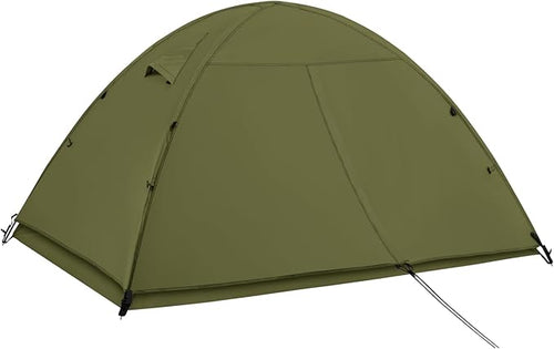 Ultralight Double Layer Waterproof 1/2 Person 4 Season Backpacking Dome Tent – Easy Setup Outdoor Essenssial Gear for Camping, Hiking, Hunting and Mountaineering
