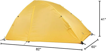 TETON Sports Vista Quick Tent; Dome Camping and Backpacking Tent; Easy Instant Setup; Clip-On Rainfly Included